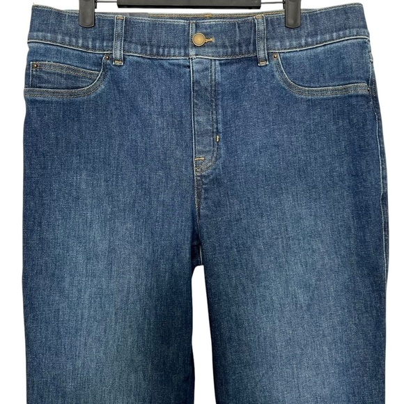 SPANX SPANXshape EveryWear Flare Jeans Authentic Blue Size XL NEW - Picture 6 of 15